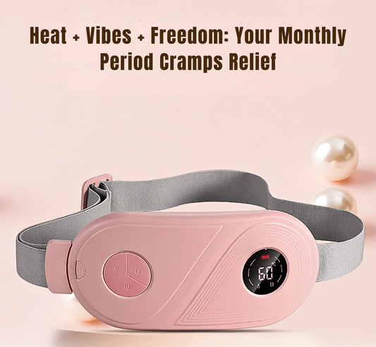 Heating Pad For Period Cramps - Gifts For Girlfriend | Menstrual Cramps Relief Device Strike Algo