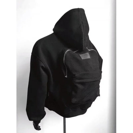 Strike Algo 2-in-1 Hoodie with Integrated Backpack - Strike Algo
