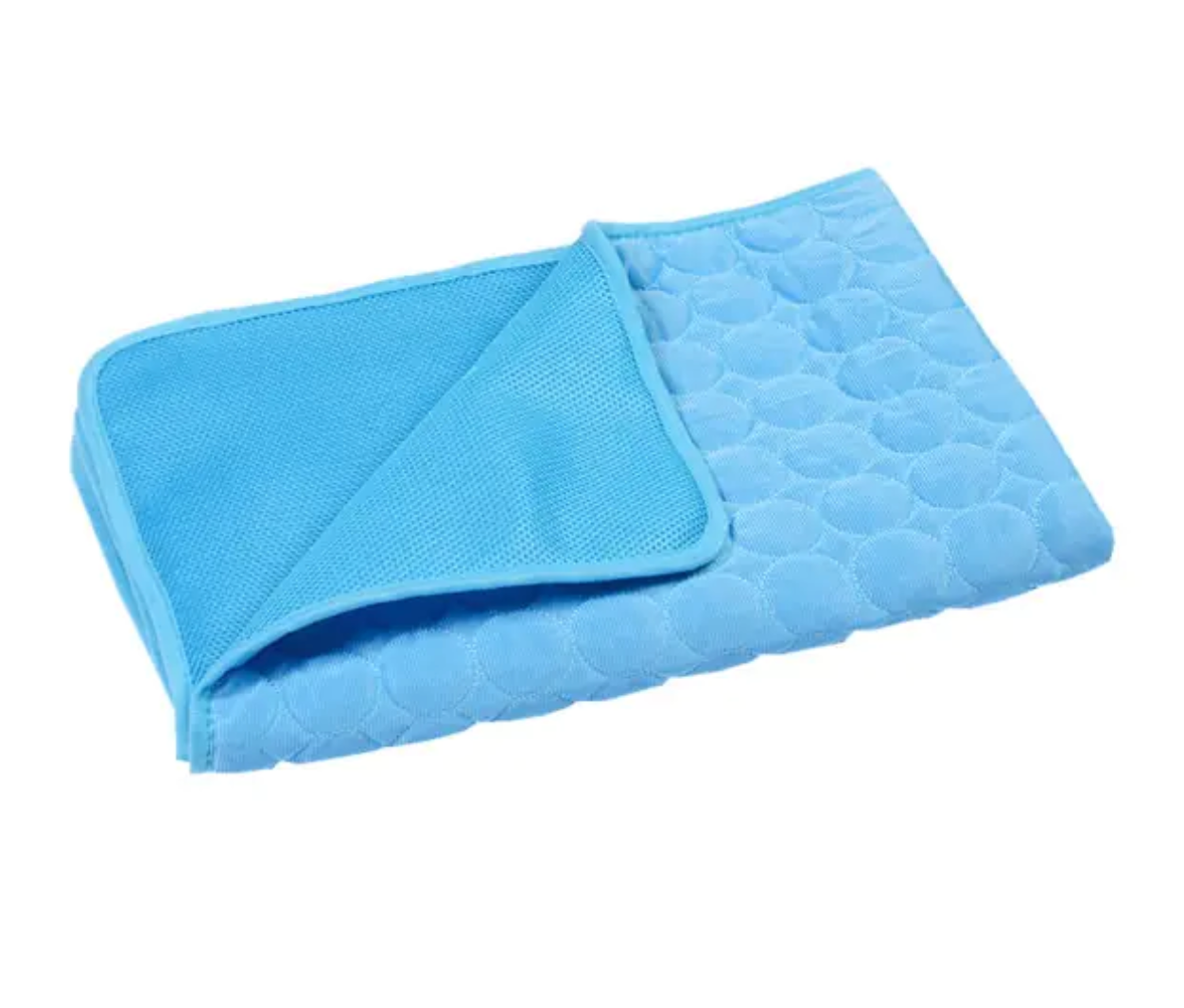 Pet Cooling Mat: Washable, Pet Blanket, Self-Cooling Ice Silk Pad for Dogs and Cats - Home Or Outdoors