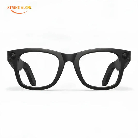 Upgrade your vision with Strike Algo 4K AI Smart Glasses. Enjoy real-time language translation and HD video recording for ultimate hands-free convenience.
