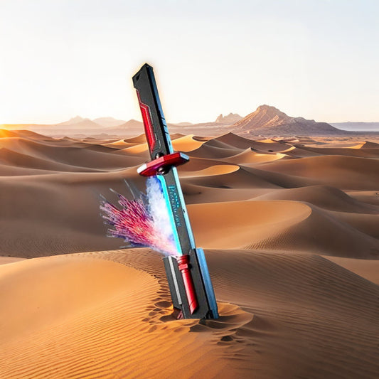Cosplay Sword from Ghost of Tsushima | Samurai Flame 31.5" Multi-color Strike Algo - Strike Algo