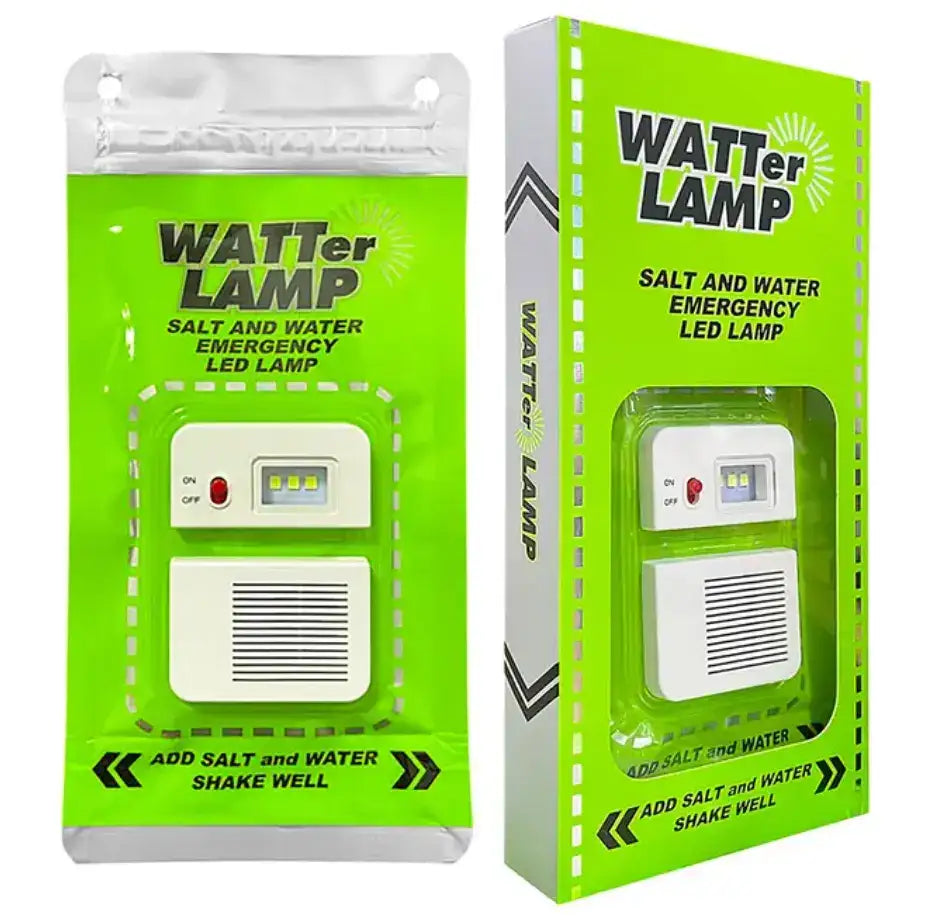 Salt Water Lamp A New Innovation in Outdoor Lighting Strike Algo