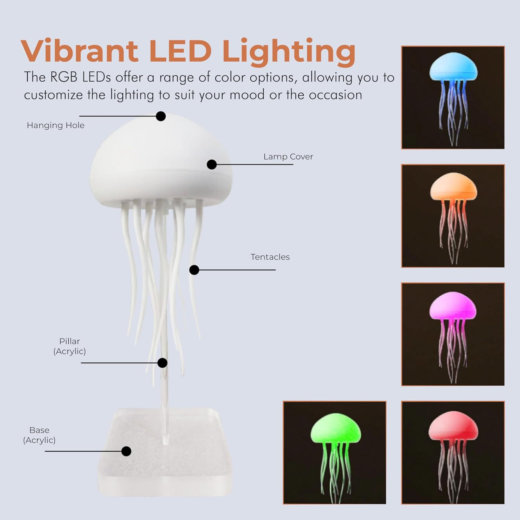 Jellyfish Night Lamp