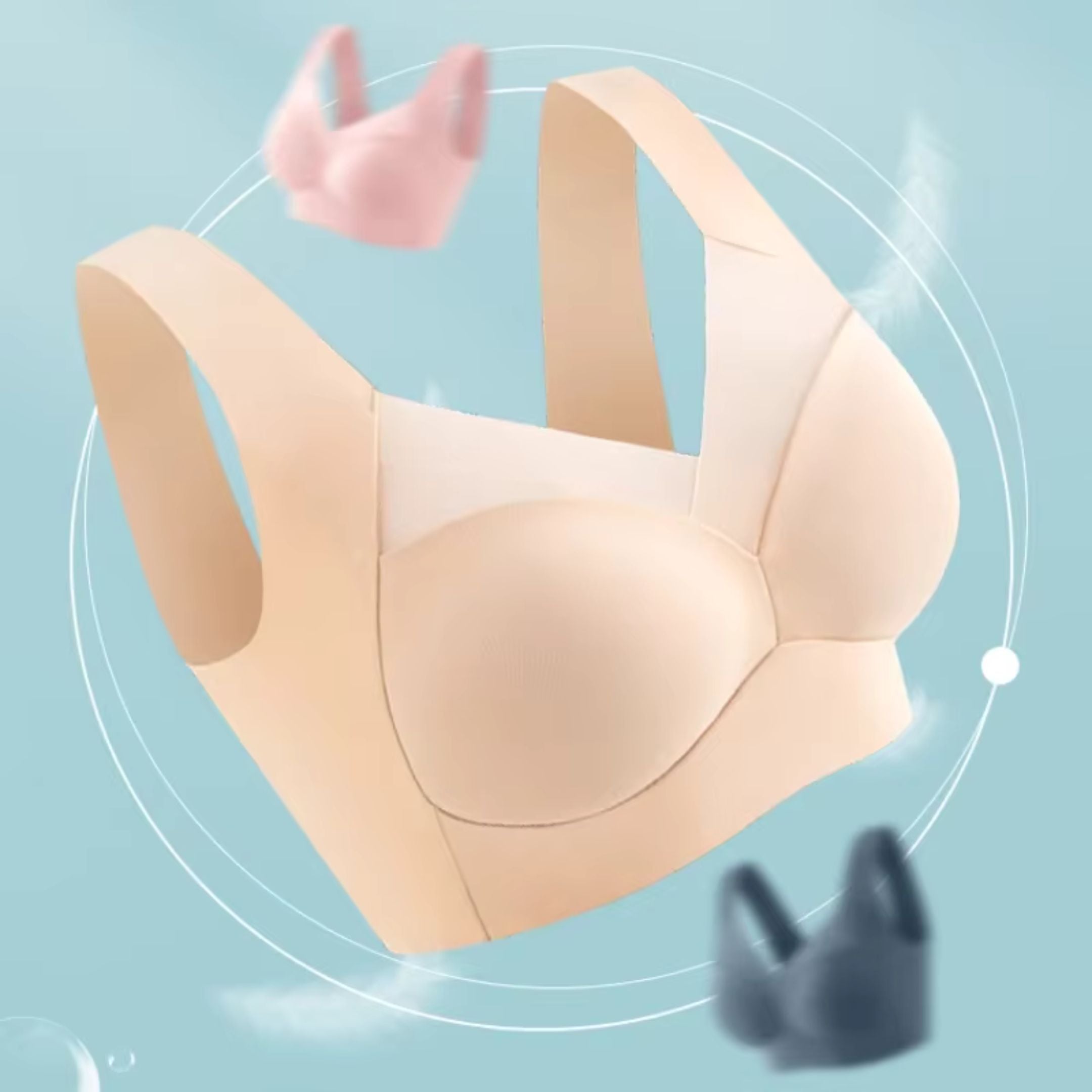 Seamless Push Up Bra