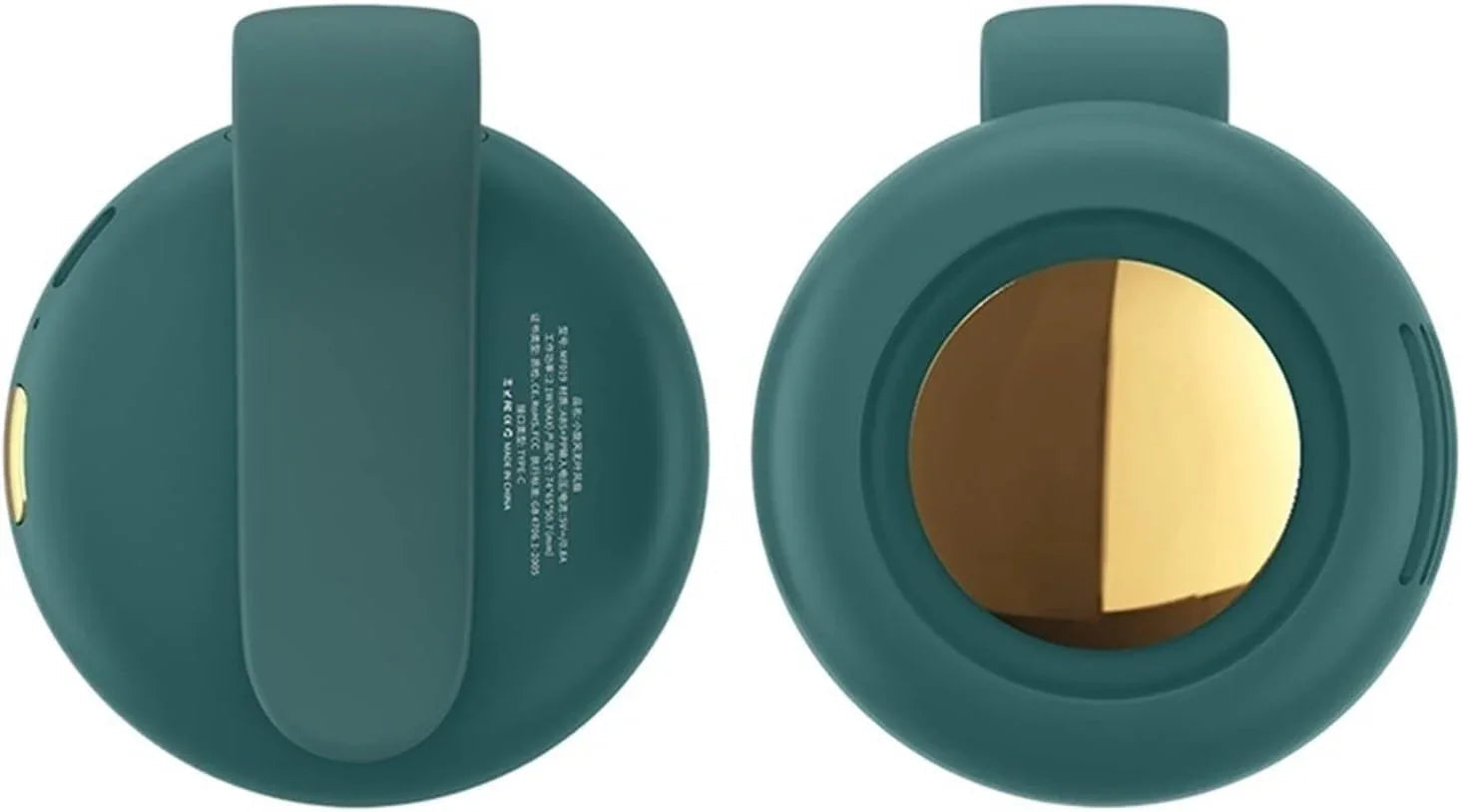 Mini Clip-On Fan for Shirt & Waist | Bladeless Rechargeable Portable Fan - Strike Algo