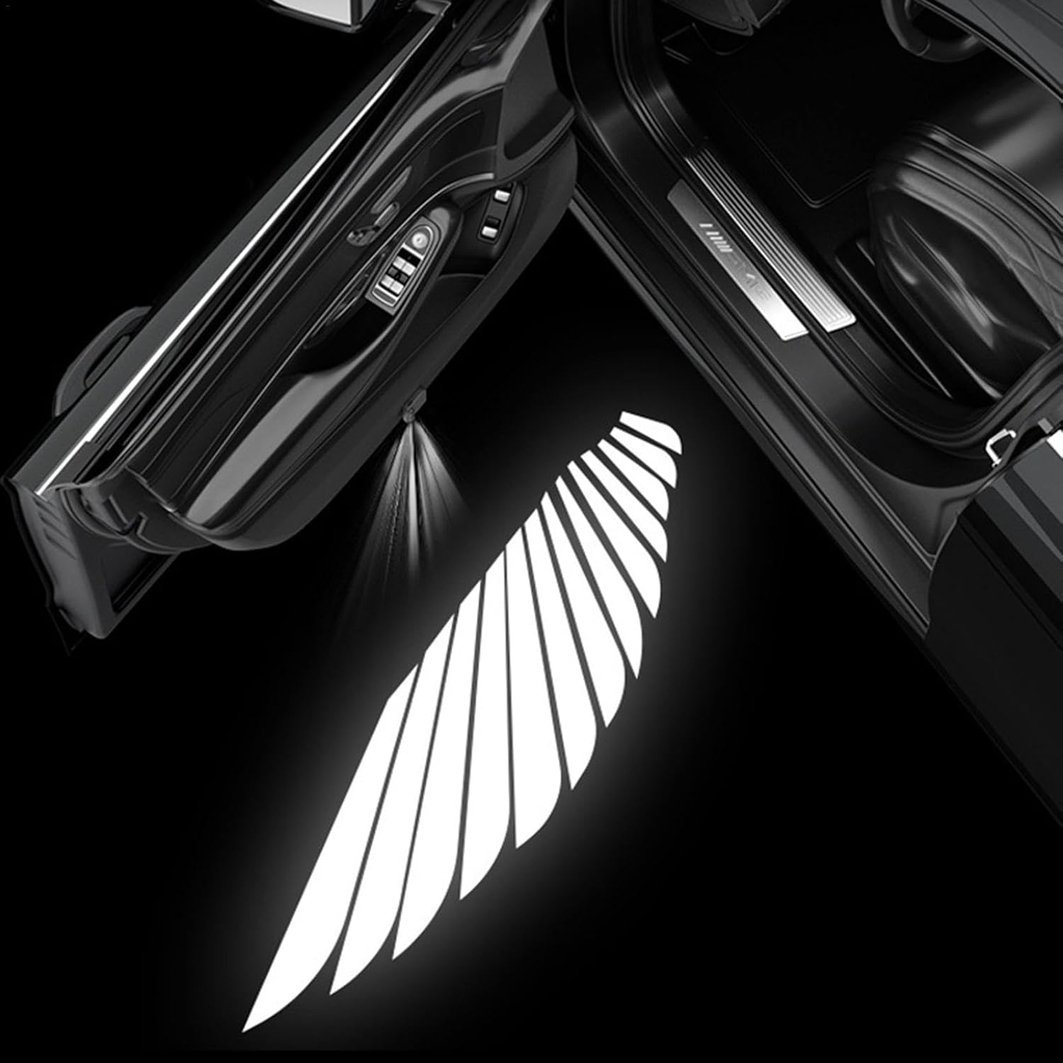 LED Angel Wing Projection Car & Motorcycle Lights