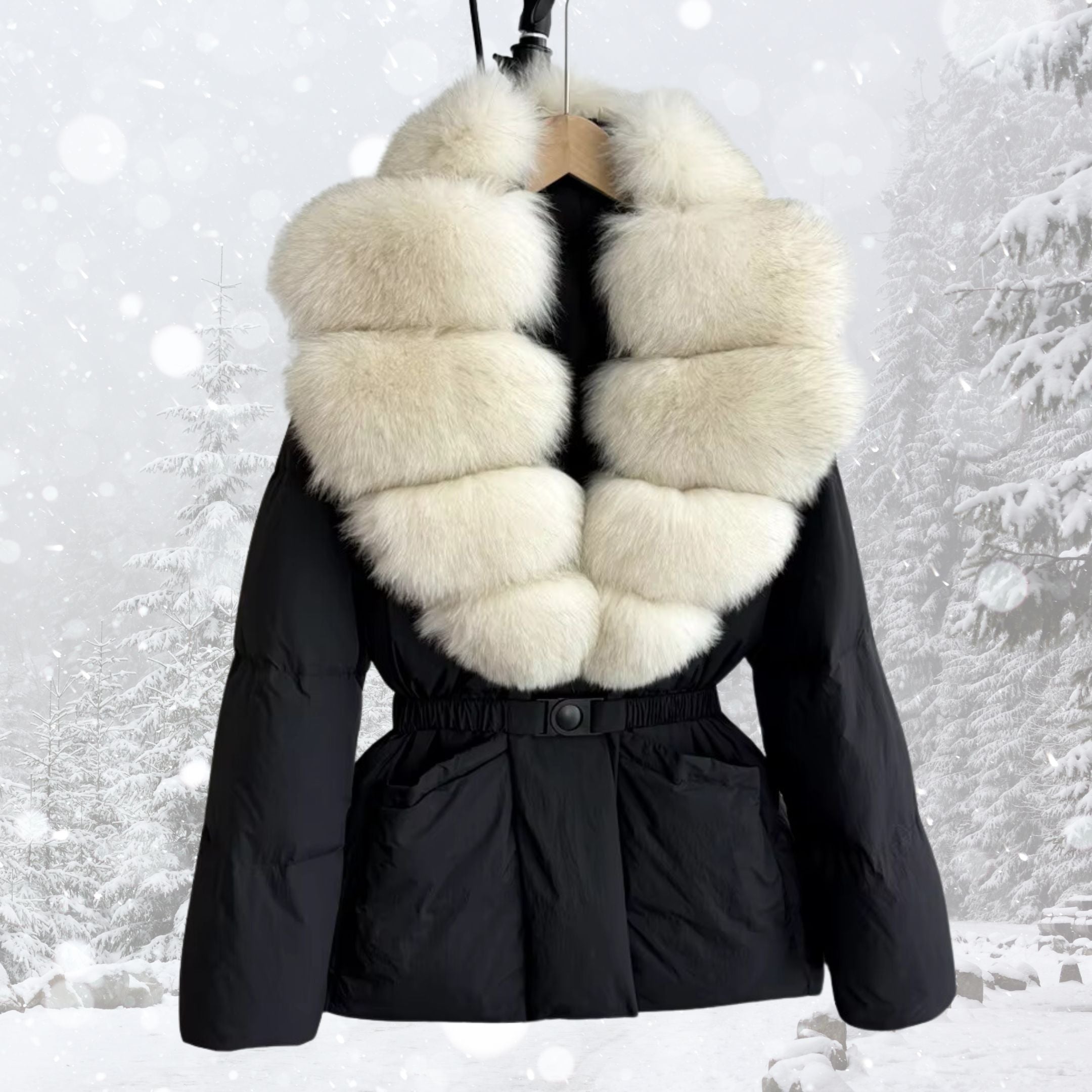 Women's Fox Fur Jacket