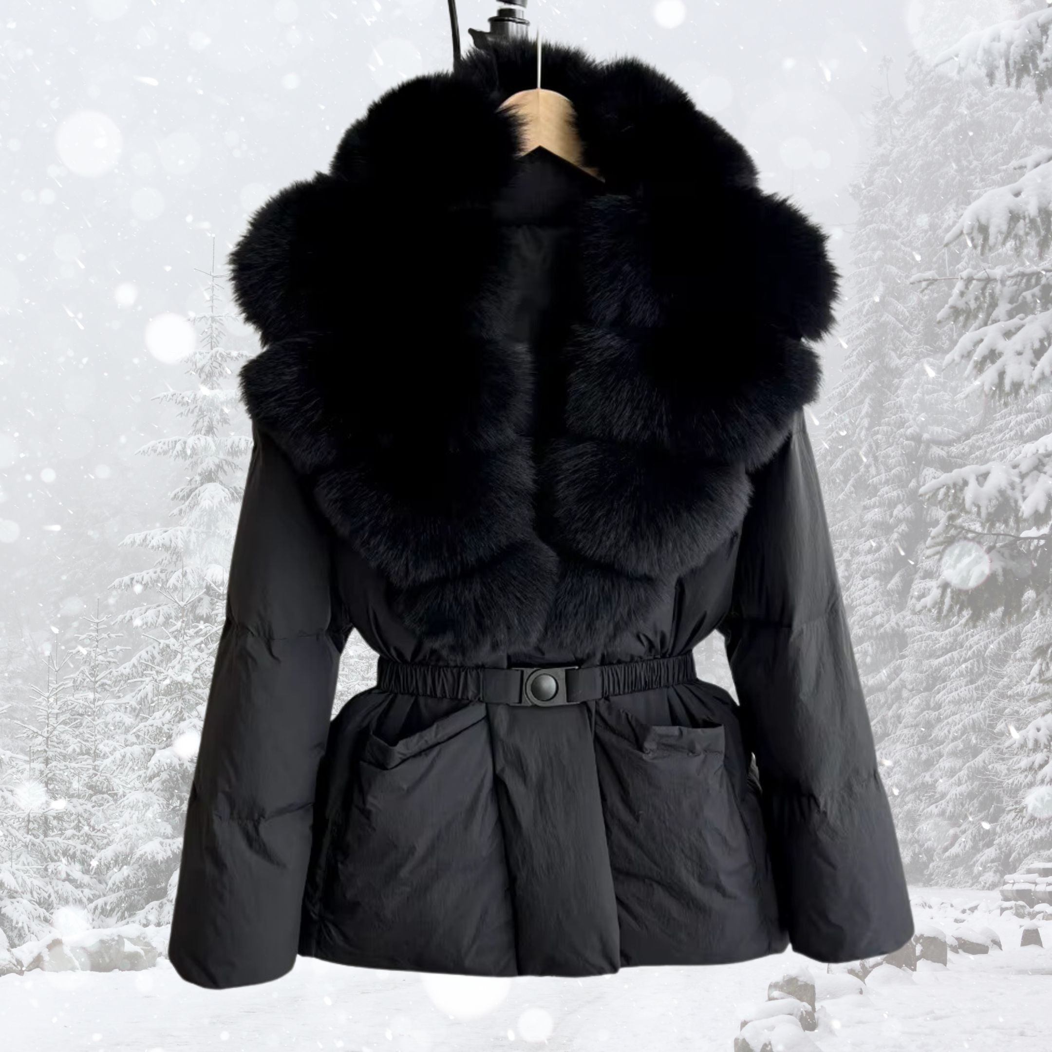 Women's Fox Fur Jacket