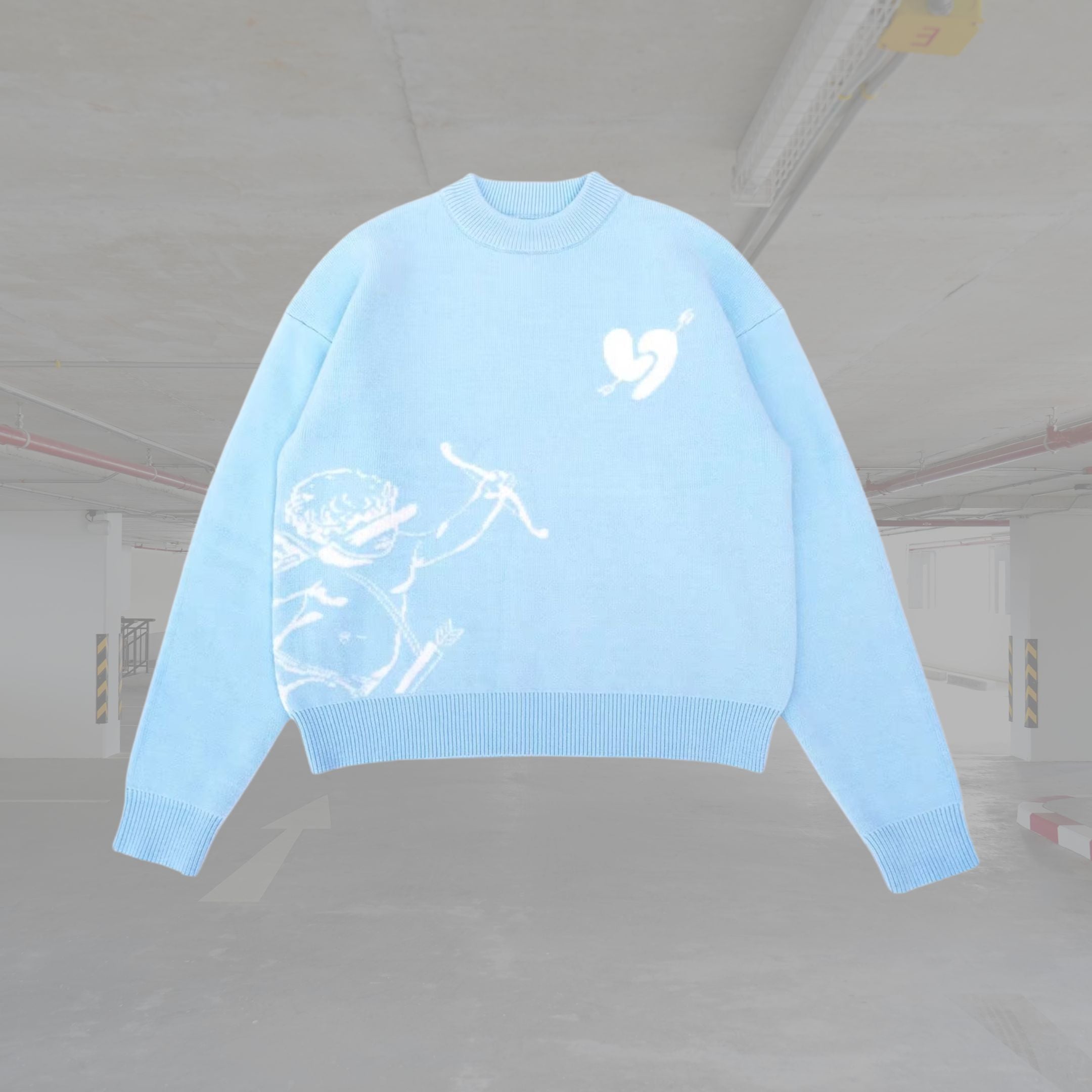 Printed Sweater