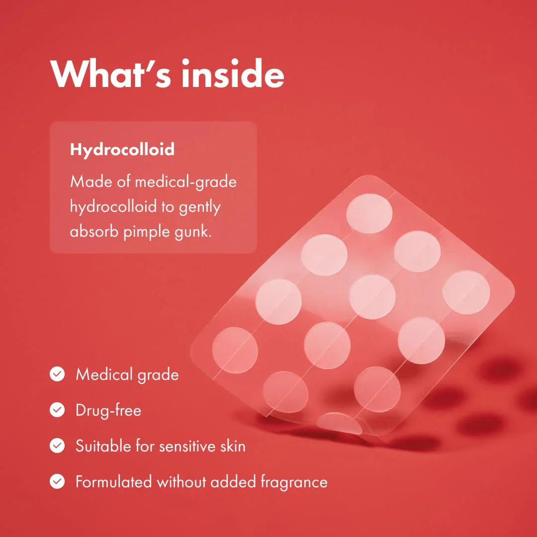 Mighty Patch | Pimple Patches | Hydrocolloid Acne Patches: The #1 Overnight Solution - Strike Algo