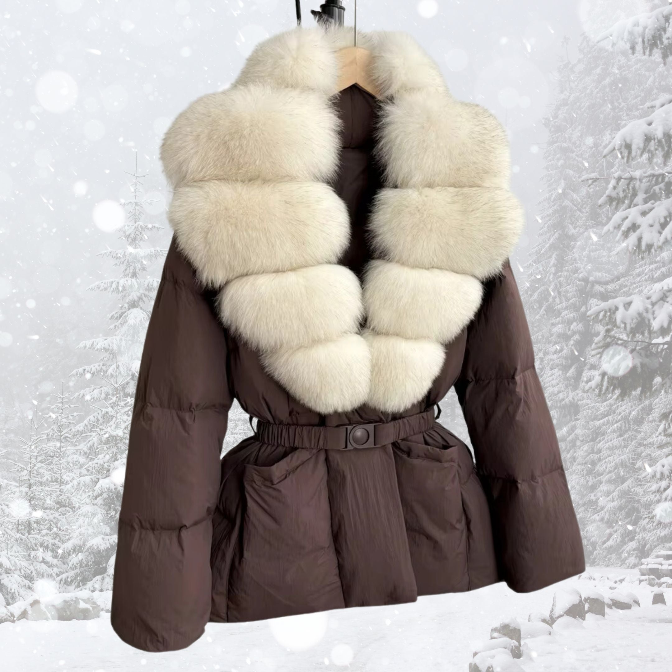 Women's Fox Fur Jacket