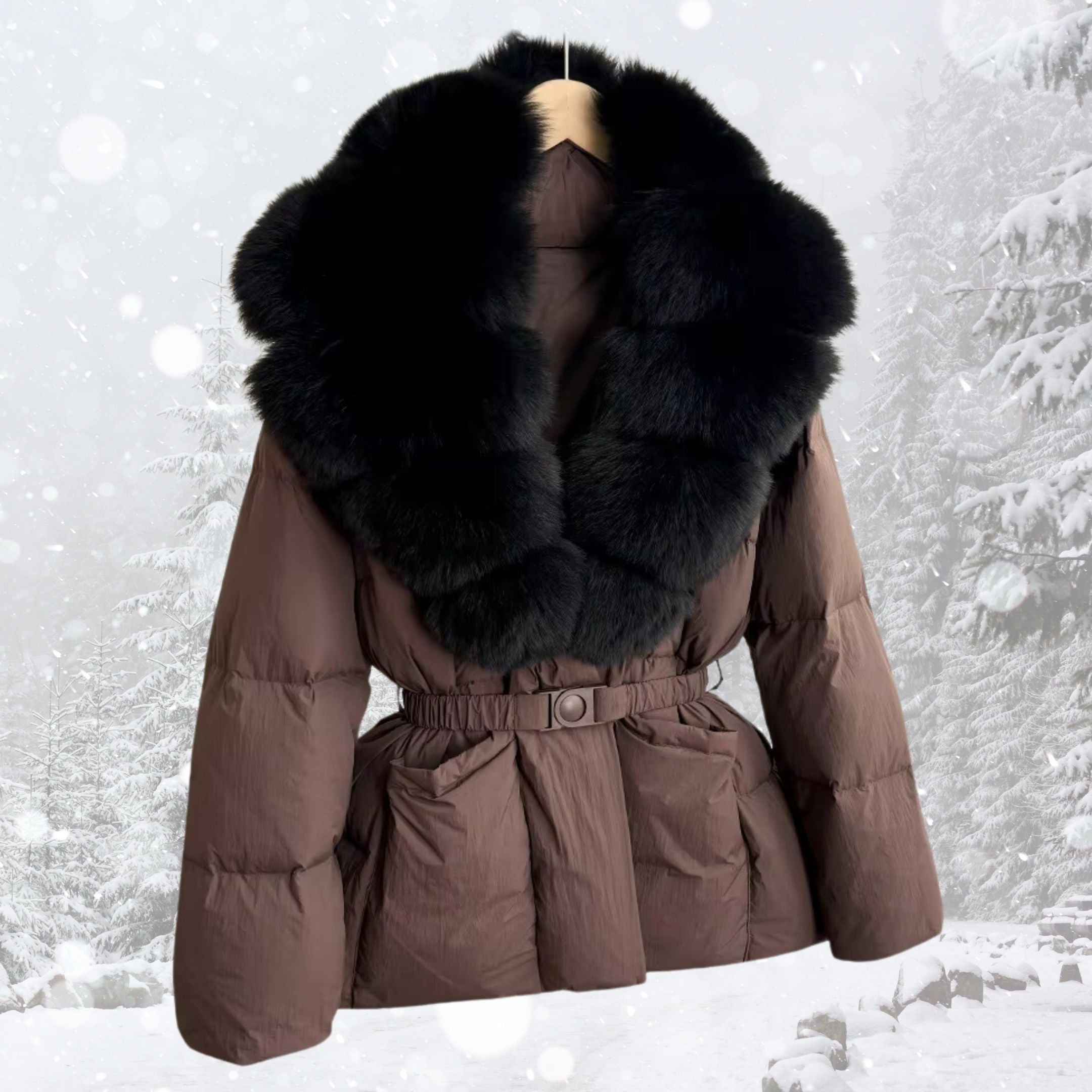 Women's Fox Fur Jacket