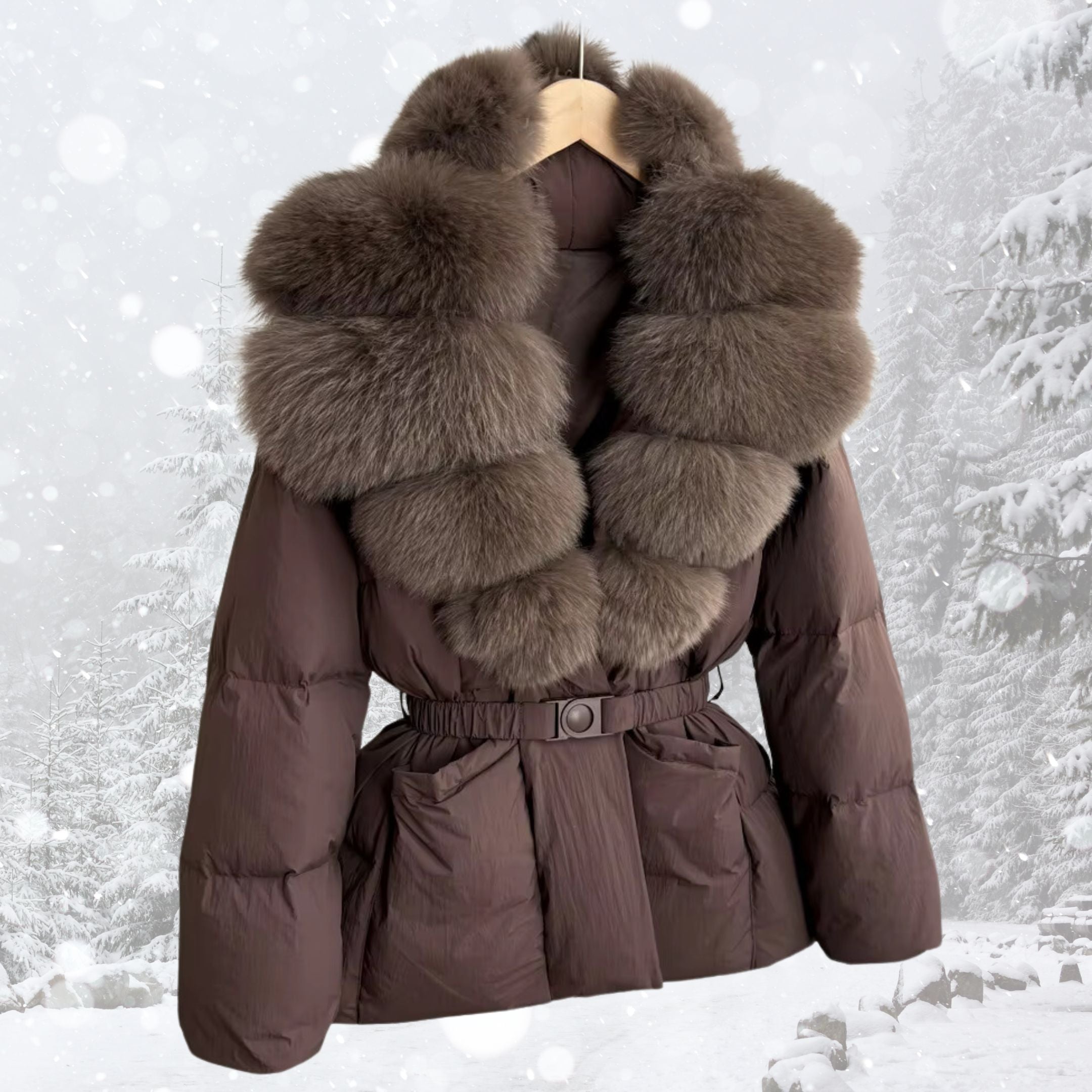 Women's Fox Fur Jacket