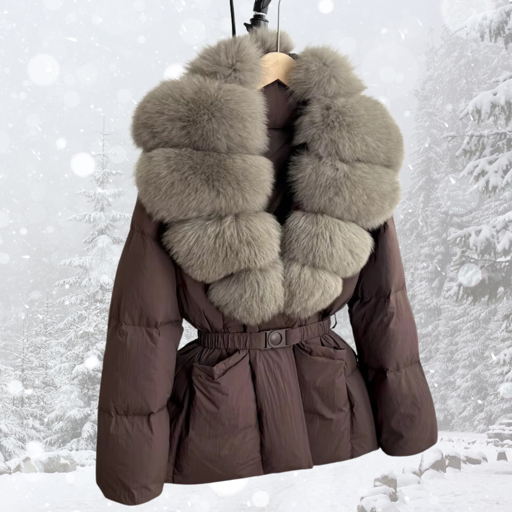 Women's Fox Fur Jacket