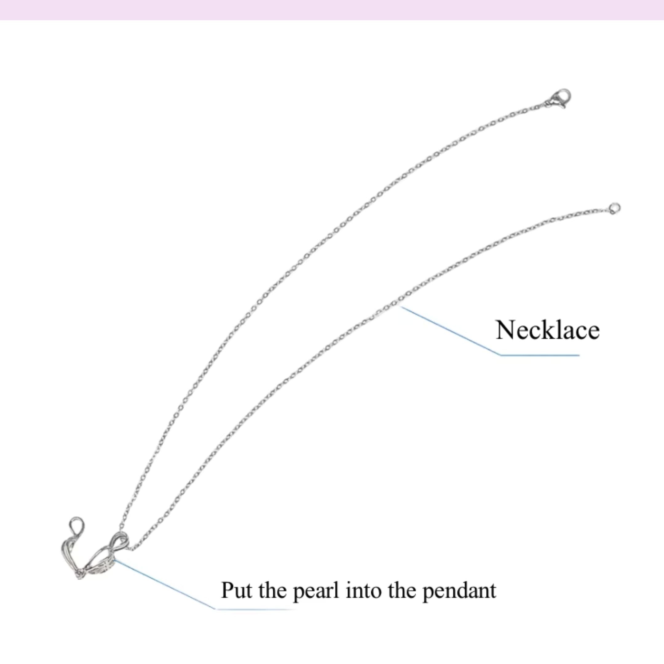 Love Pearl Necklace
