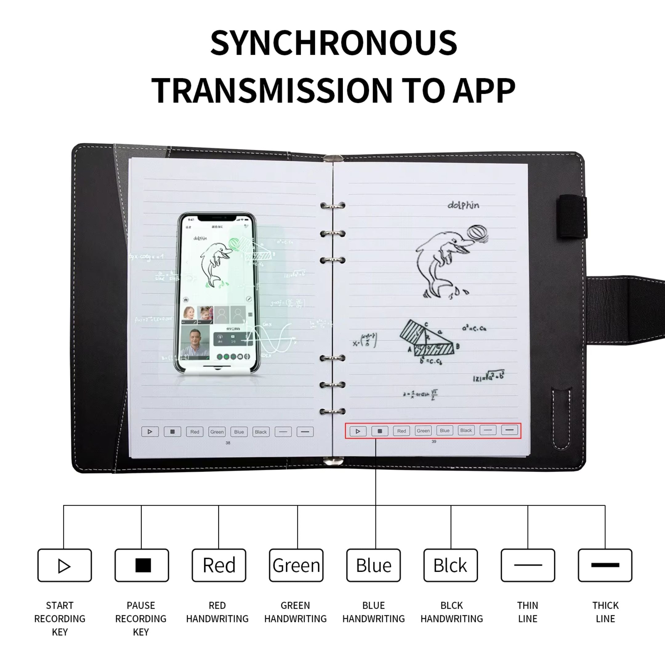 Digital Handwriting Note Book Smart Sync Pen