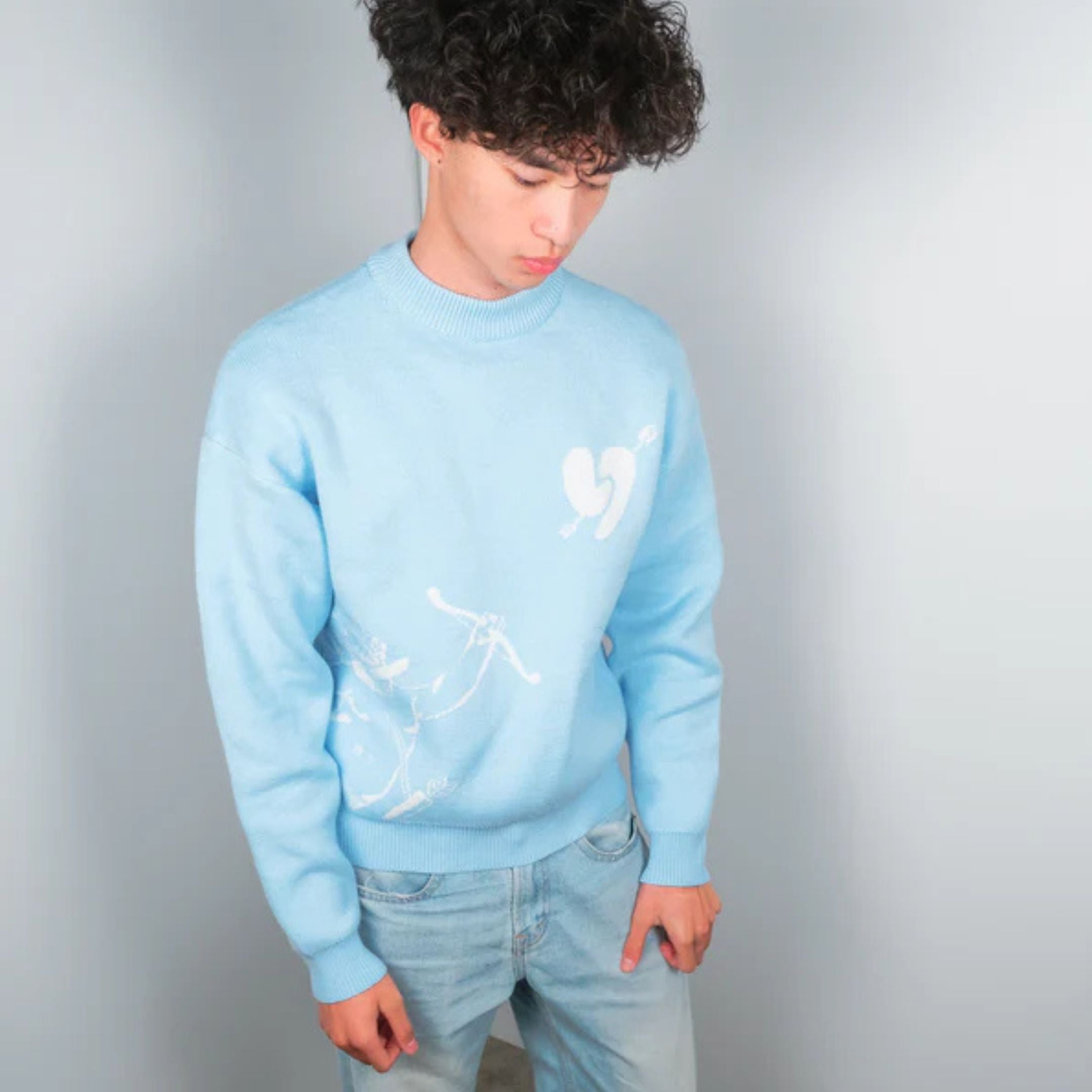 Printed Sweater