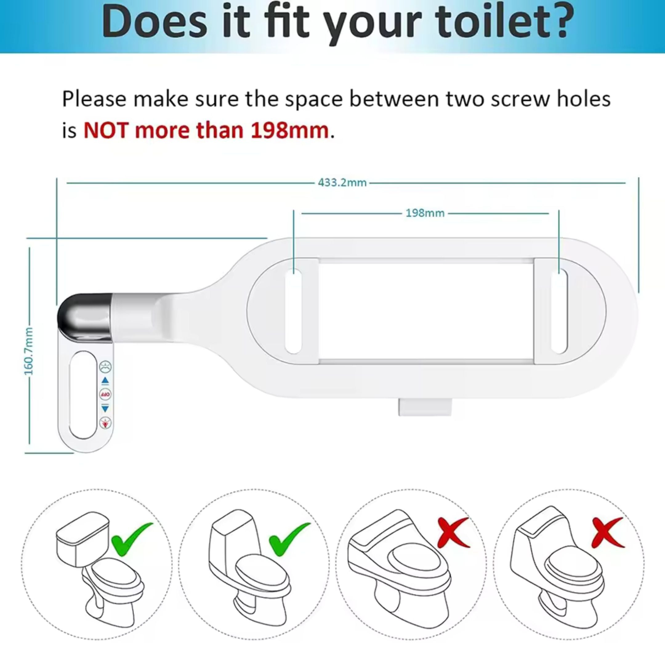 Ultra-thin Bidet Attachment