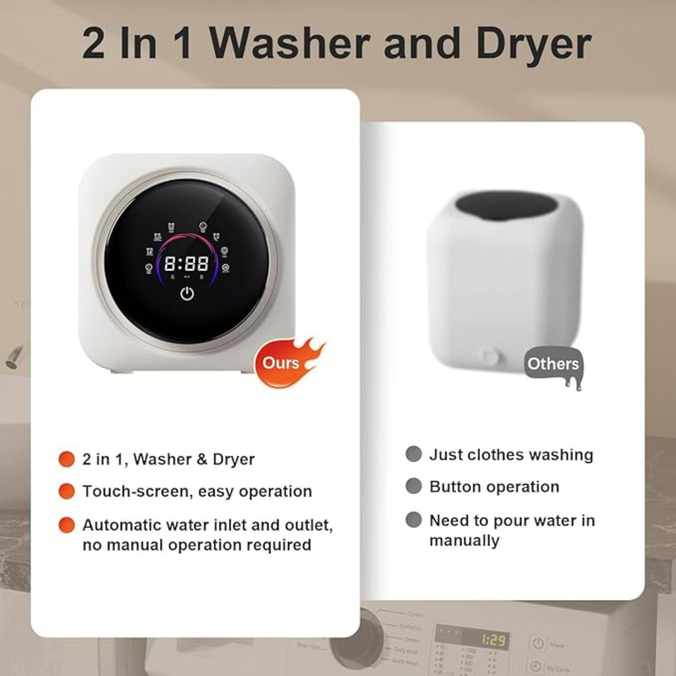Wall-Mounted Washing Machine