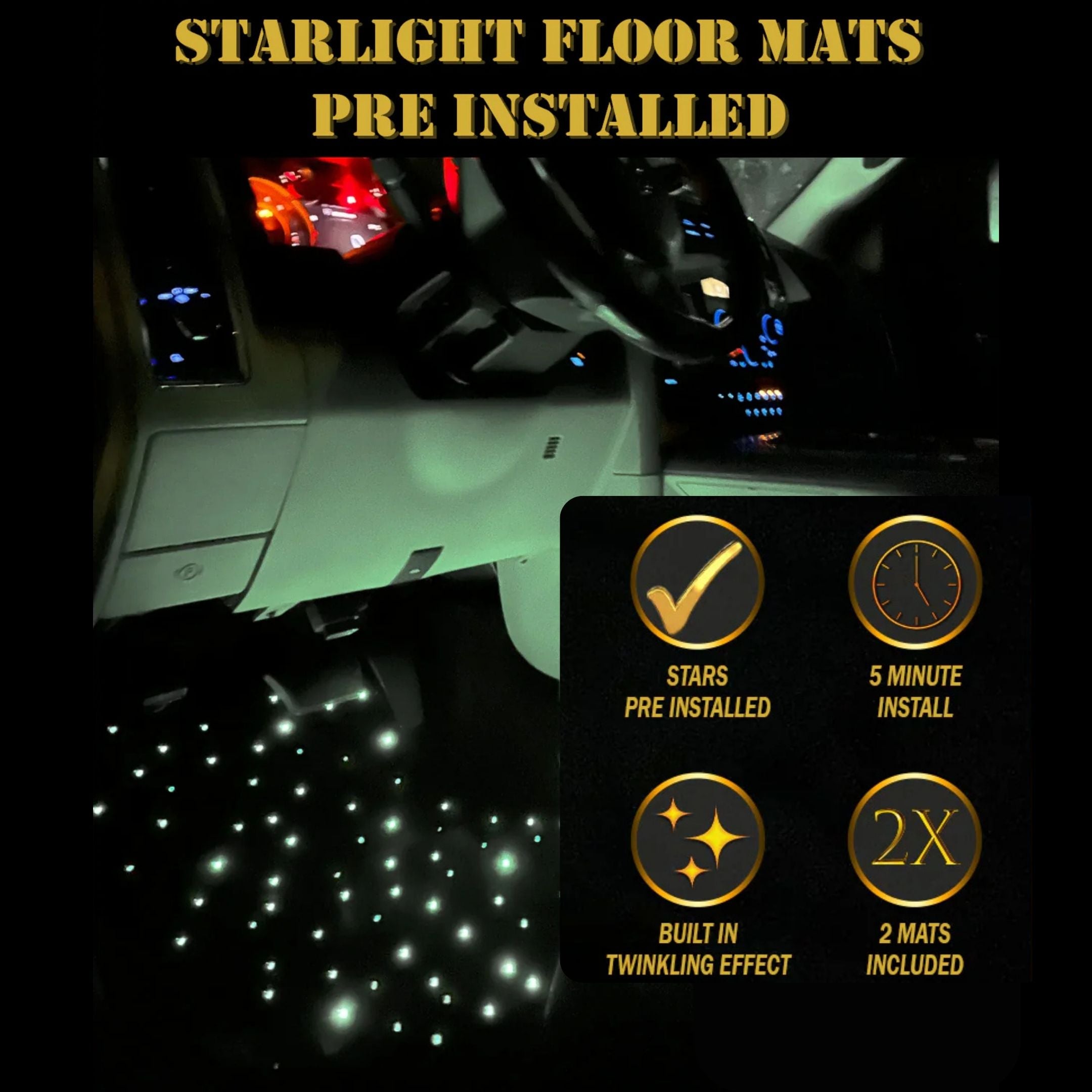 Starlight Car Mats