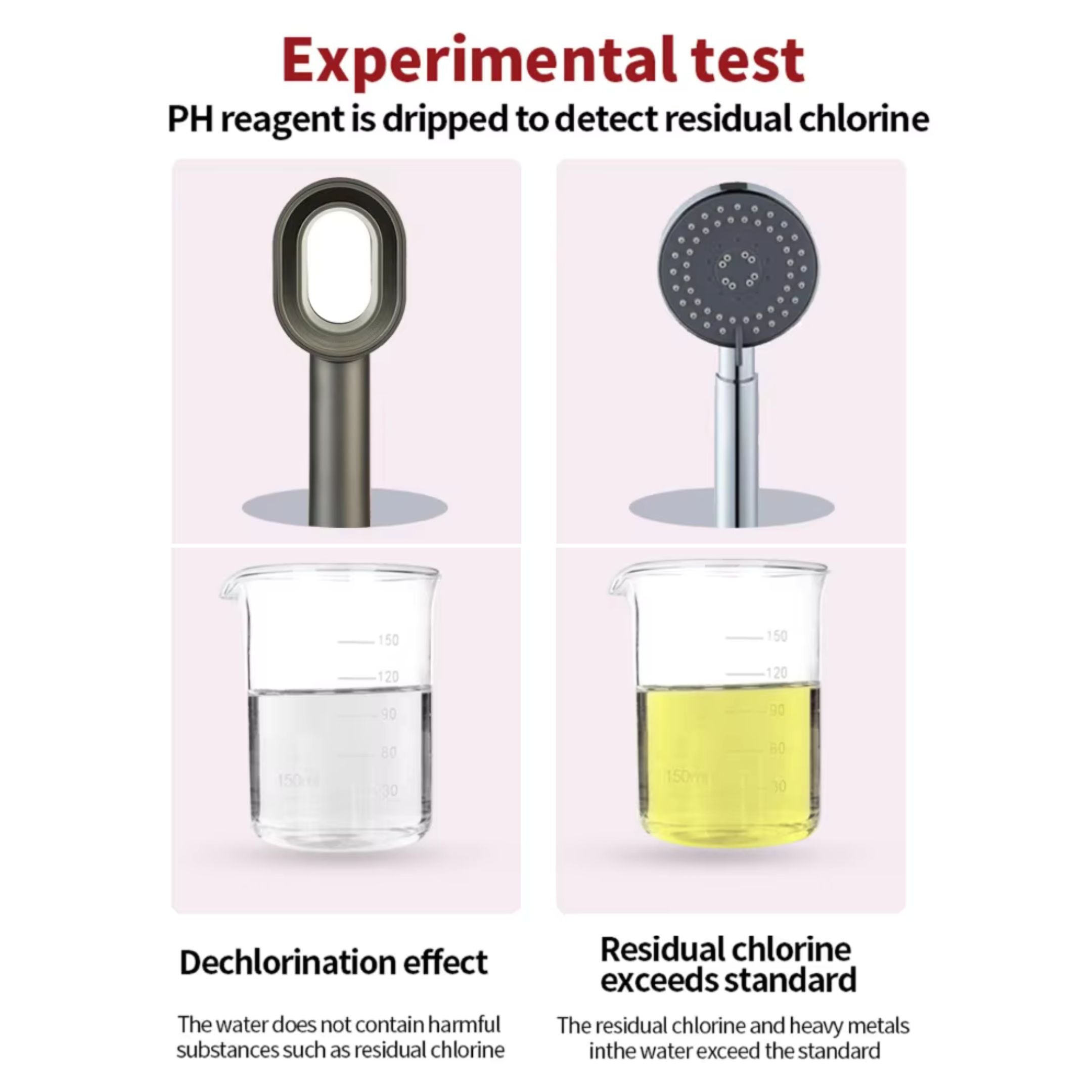 Filtered Shower Head with Handheld