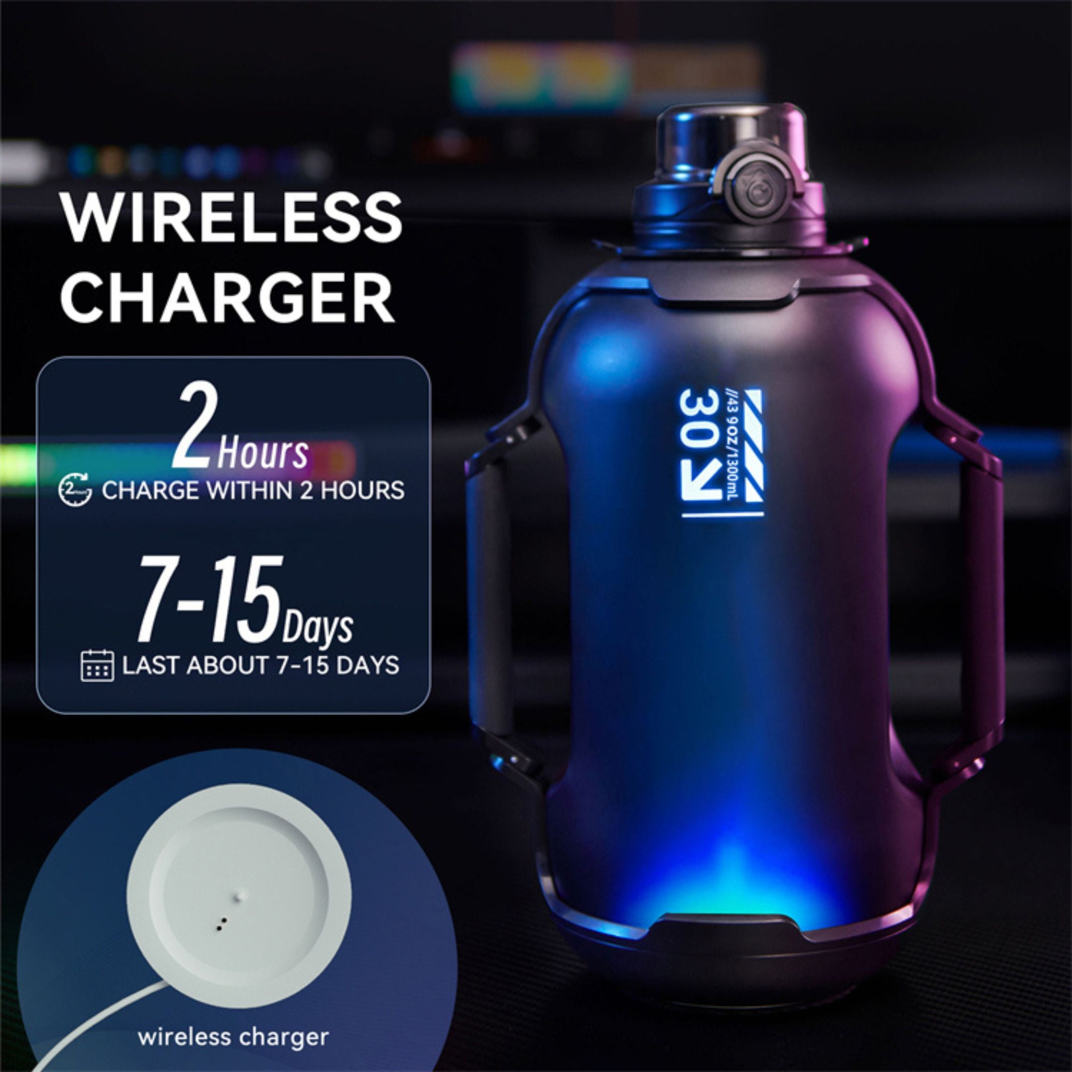 SGUAI 2.0 Water Bottle