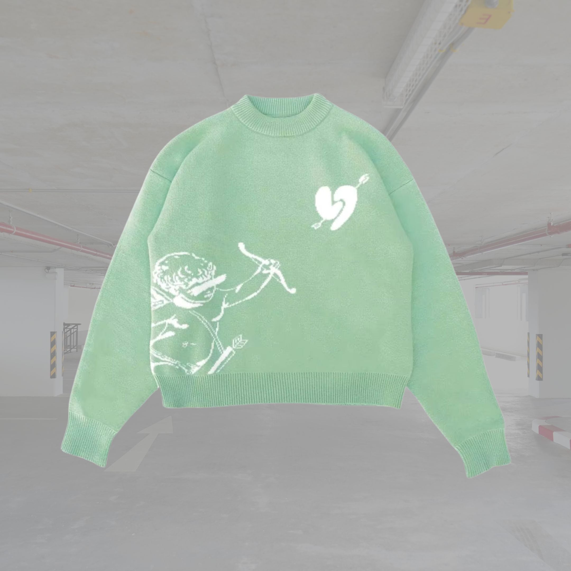 Printed Sweater