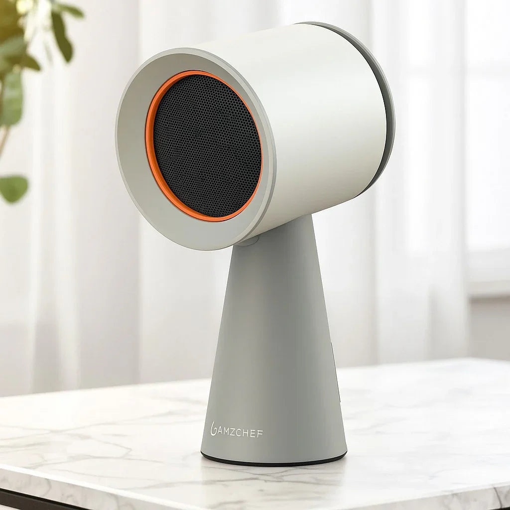 Portable Range Hood – 3-Speed Desktop Kitchen Vent with Carbon & Oil Filter | Compact, Quiet, No Installation Needed - Strike Algo