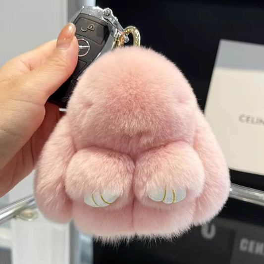 Fur Bunny Keychain - Strike Algo