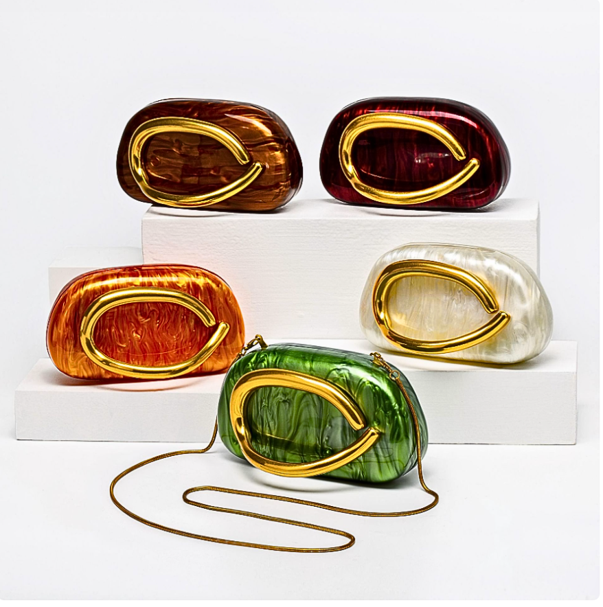 Gold Clutch Evening Bag - Strike Algo Clutch Purses For Women Accessory for Every Occasion Strike Algo