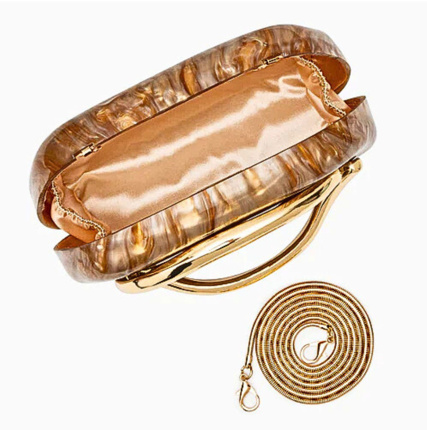 Gold Clutch Evening Bag - Strike Algo Clutch Purses For Women Accessory for Every Occasion Strike Algo