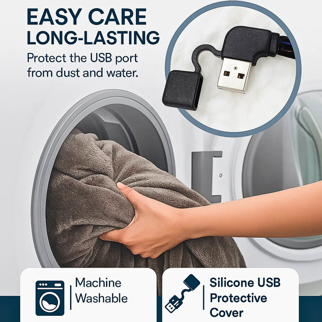 Portable Heated Blanket - For Heated Hoodies - Christmas Season | Strike Algo Strike Algo