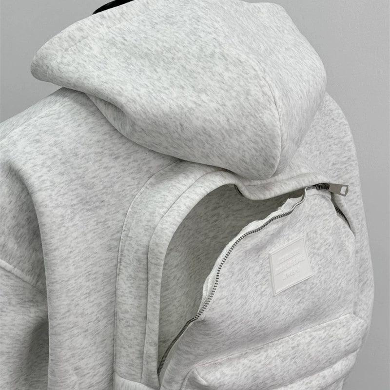 Strike Algo 2-in-1 Hoodie with Integrated Backpack - Strike Algo