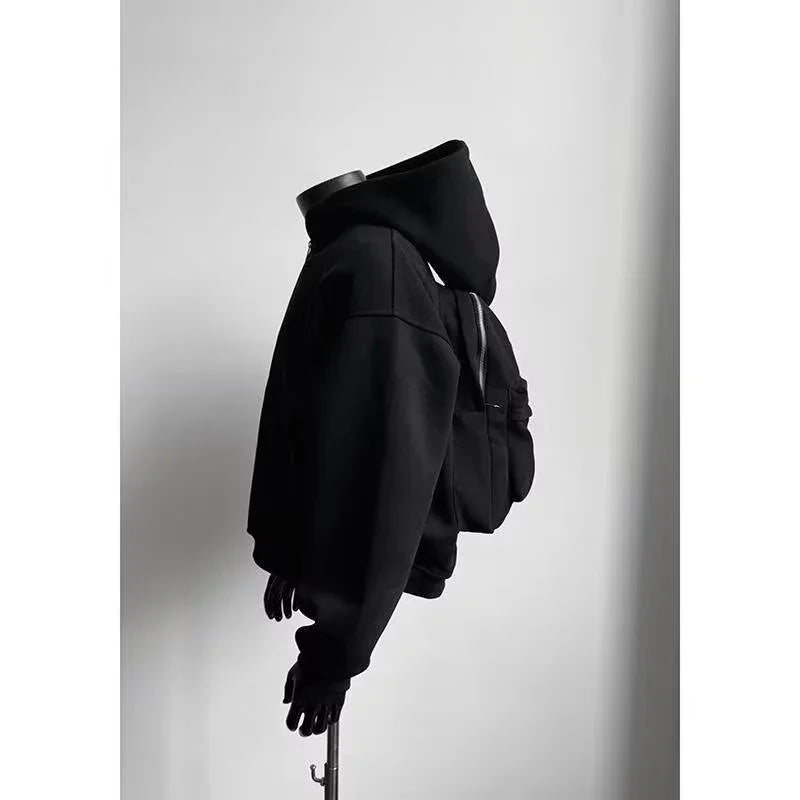 Strike Algo 2-in-1 Hoodie with Integrated Backpack - Strike Algo