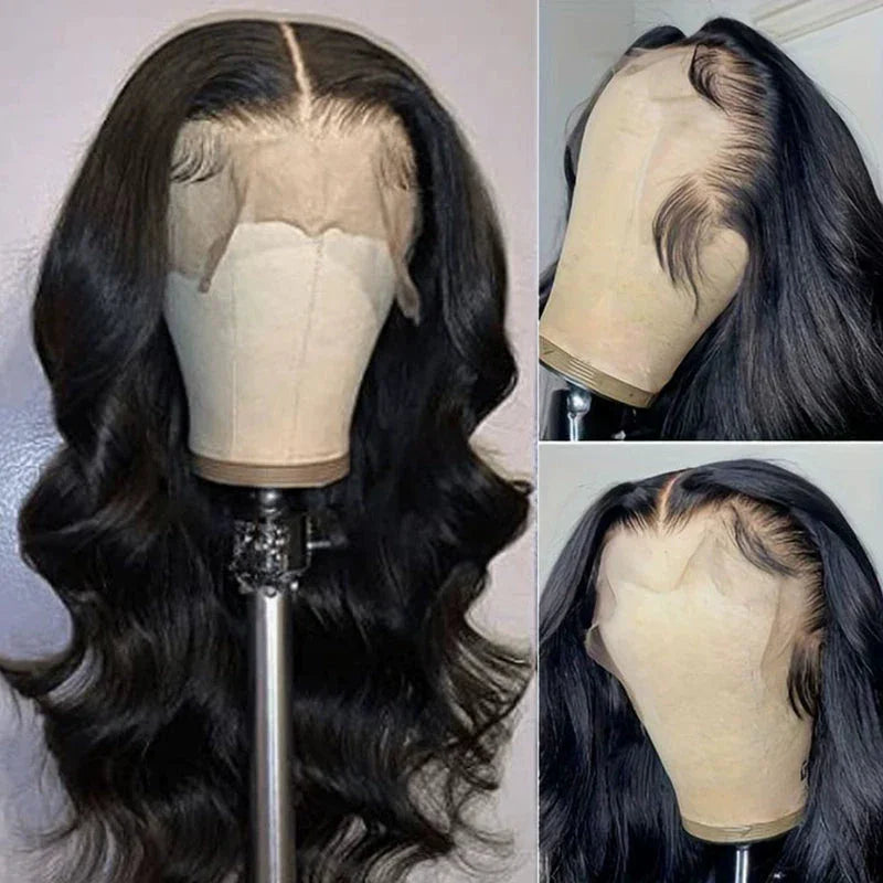 Premium Glueless Wig | Pre-Plucked Human Hair with Natural Hairline - Strike Algo