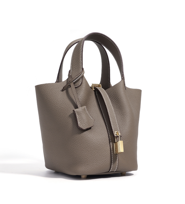 Strike Algo™ Premium Leather Bucket Handbag - Timeless Elegance Meets Everyday Functionality - Strike Algo