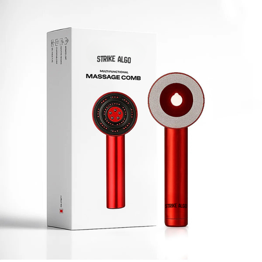 Professional Scalp Massager - Strike Algo Scalp Massager For Hair Growth | Shiatsu Electric- IPX7 Strike Algo