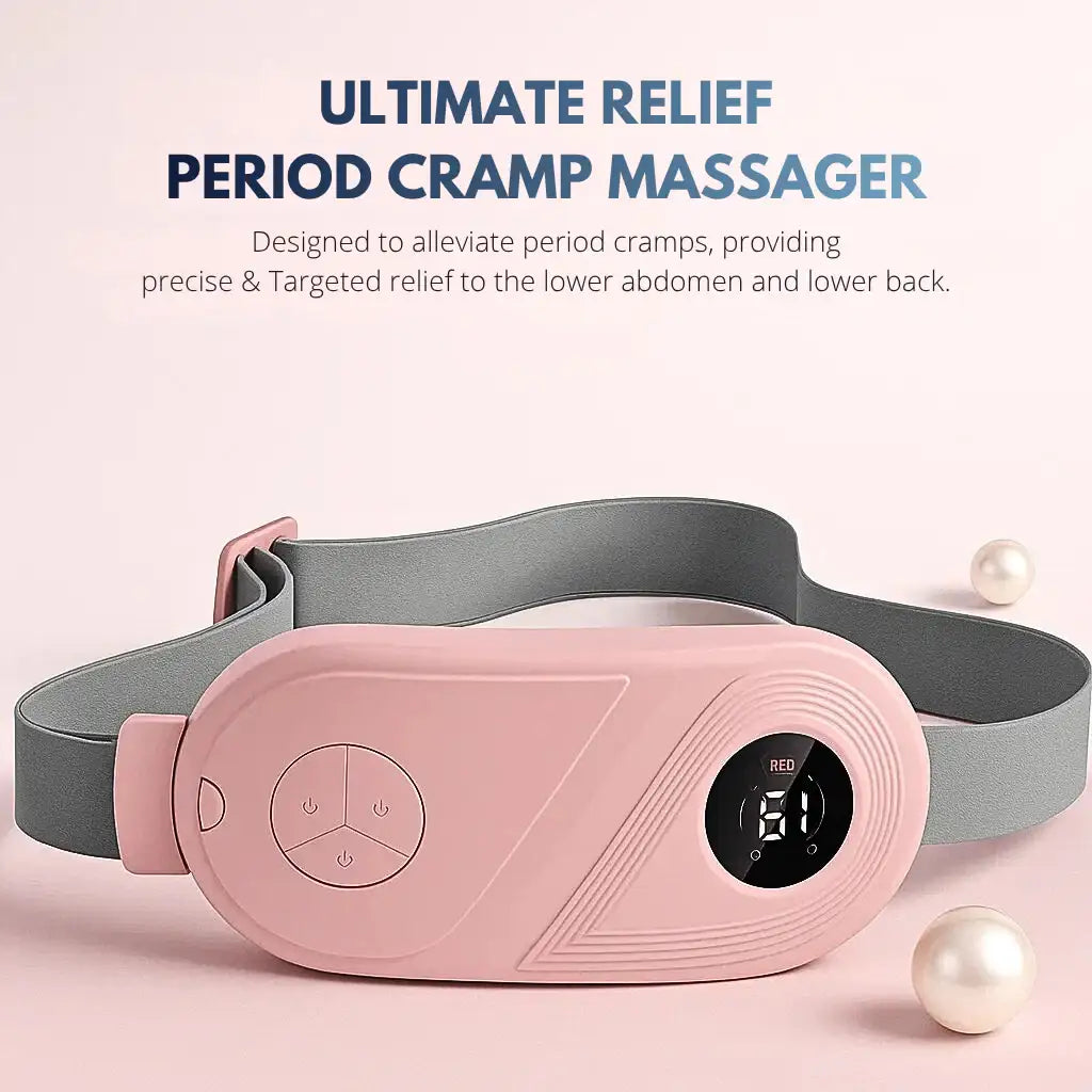 Heating Pad For Period Cramps - Gifts For Girlfriend | Menstrual Cramps Relief Device Strike Algo