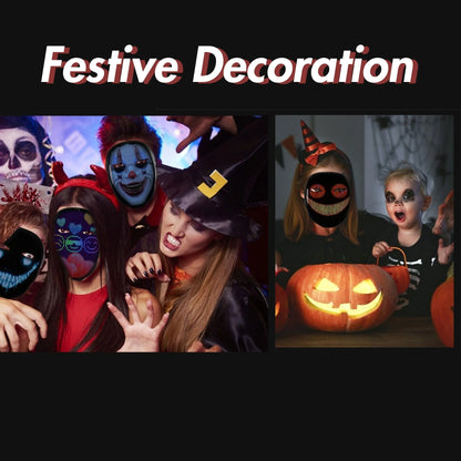 Halloween LED Cosplay Mask