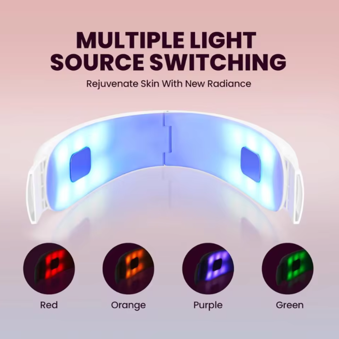 Electric V-Face & Double-Chin Sculpting Device — 8 Modes, 15 Intensities, Ergonomic Under-Chin Fit Strike Algo