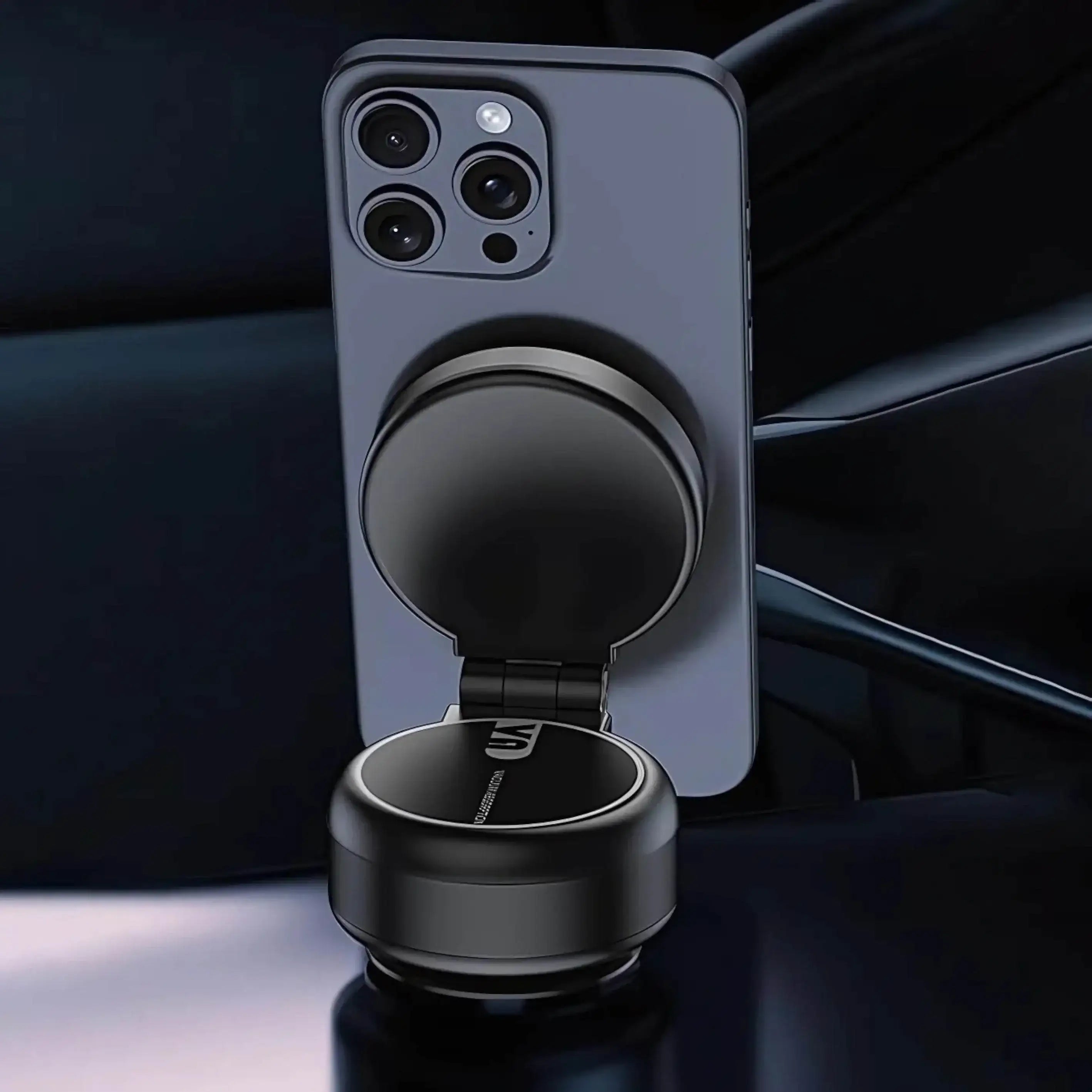 Electric Vacuum Magnetic Suction-Phone Holder Navigation Stand - Strike Algo