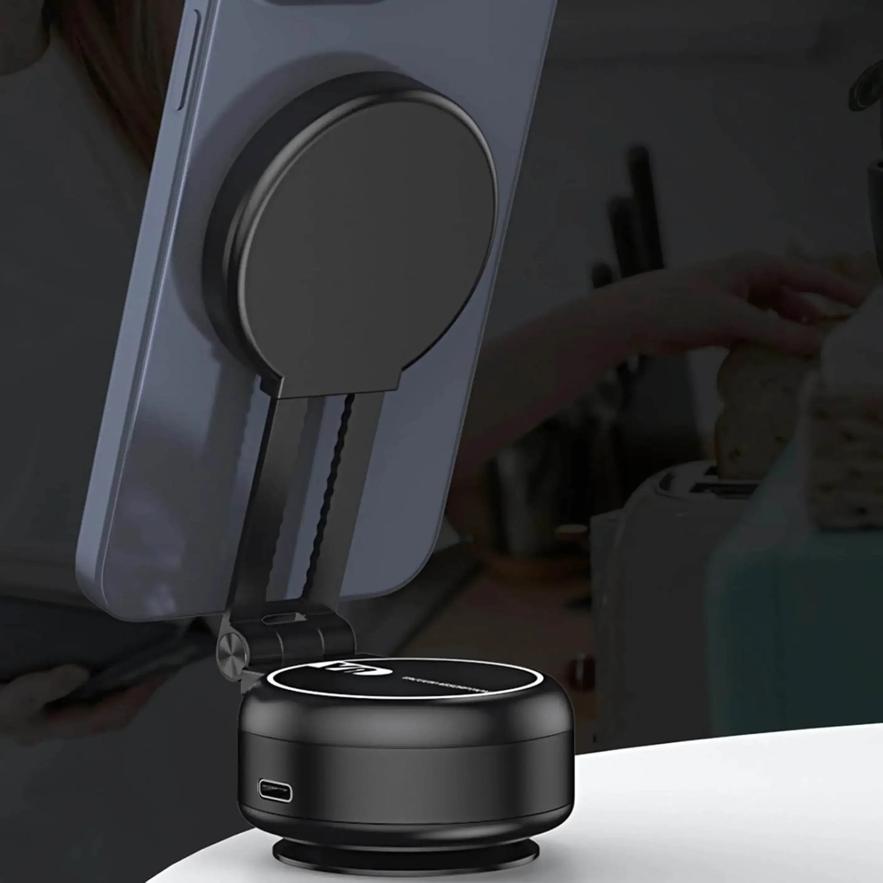 Electric Vacuum Magnetic Suction-Phone Holder Navigation Stand - Strike Algo