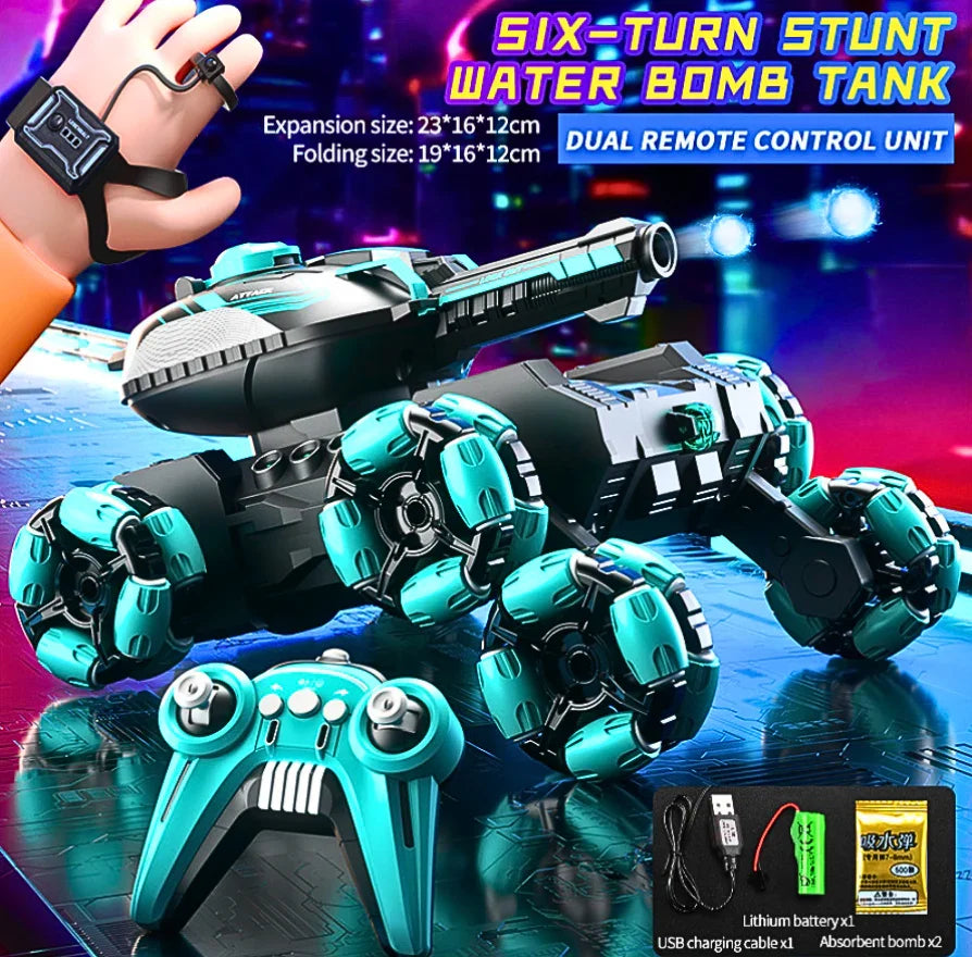 Strike Algo 360° Stunt RC Car for Kids – Ages 8-13, 6WD Fun - Strike Algo