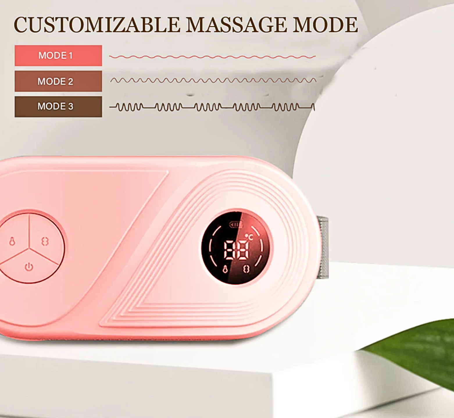 Heating Pad For Period Cramps - Gifts For Girlfriend | Menstrual Cramps Relief Device Strike Algo