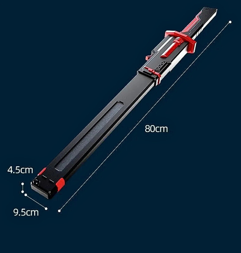 Cosplay Sword from Ghost of Tsushima | Samurai Flame 31.5" Multi-color Strike Algo - Strike Algo