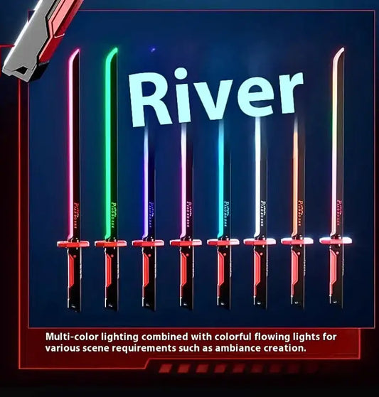 Cosplay Sword from Ghost of Tsushima | Samurai Flame 31.5" Multi-color Strike Algo - Strike Algo