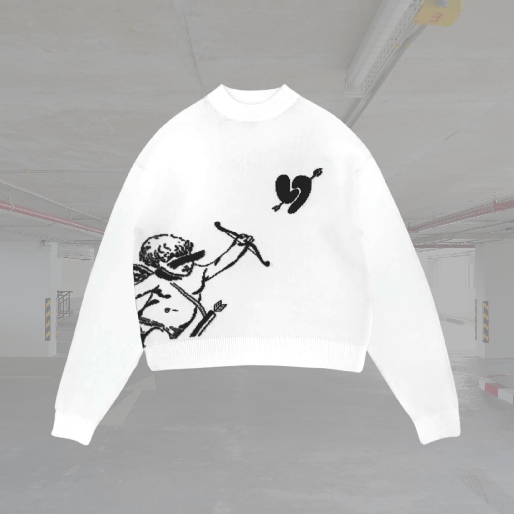 Printed Sweater