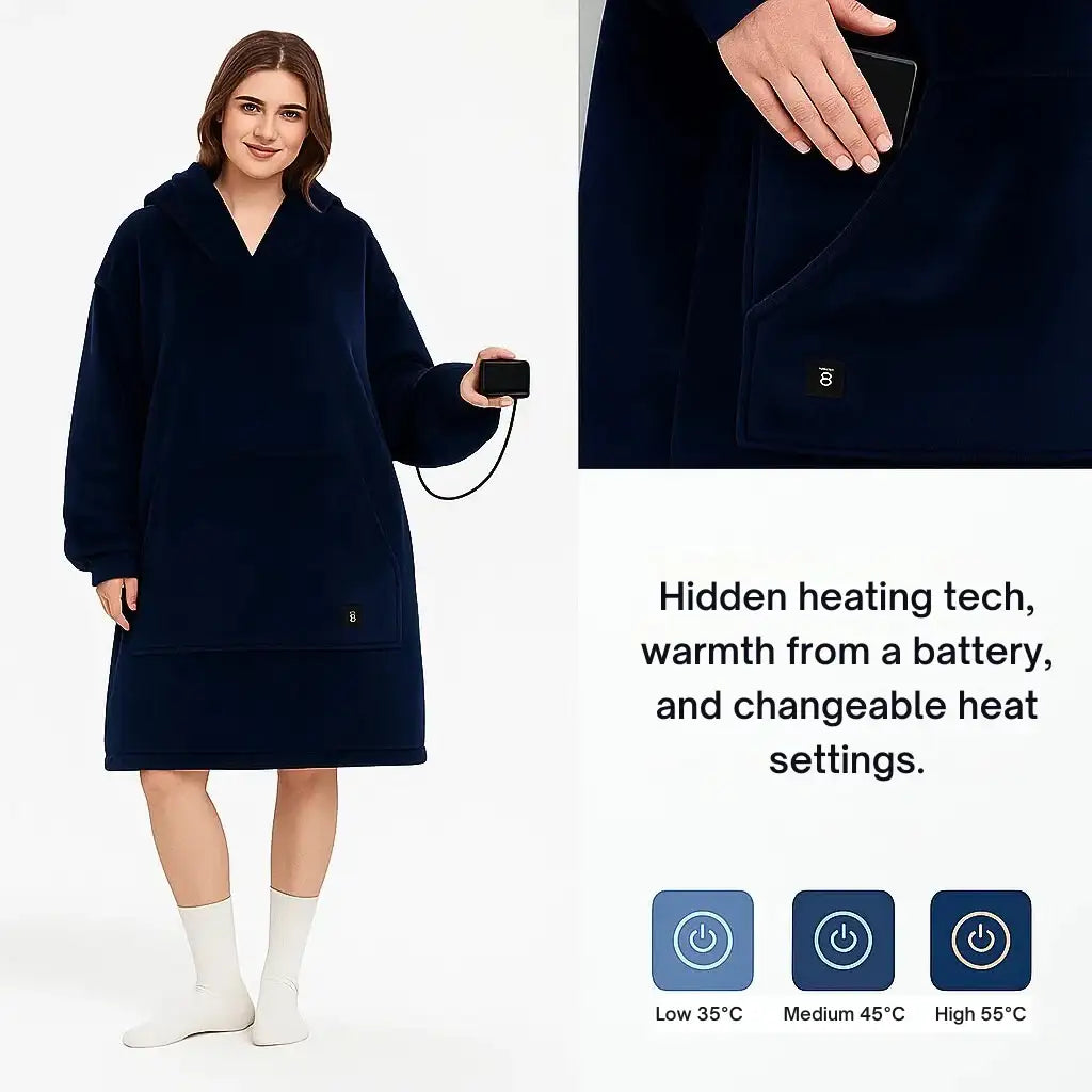 Portable Heated Blanket - For Heated Hoodies - Christmas Season | Strike Algo Strike Algo