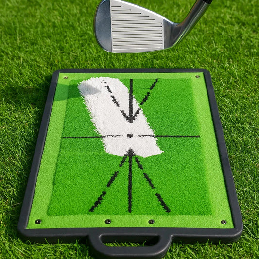 Birdie Bath Mat Pro – Golf Swing Training Mat for Swing Path & Impact Analysis - Strike Algo
