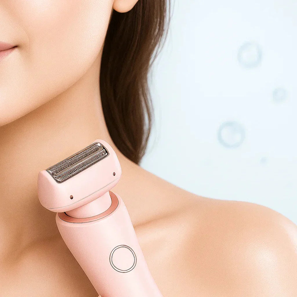 The Glide Pro 3.0 — 2-in-1 Wet & Dry Electric Razor for Women - Strike Algo